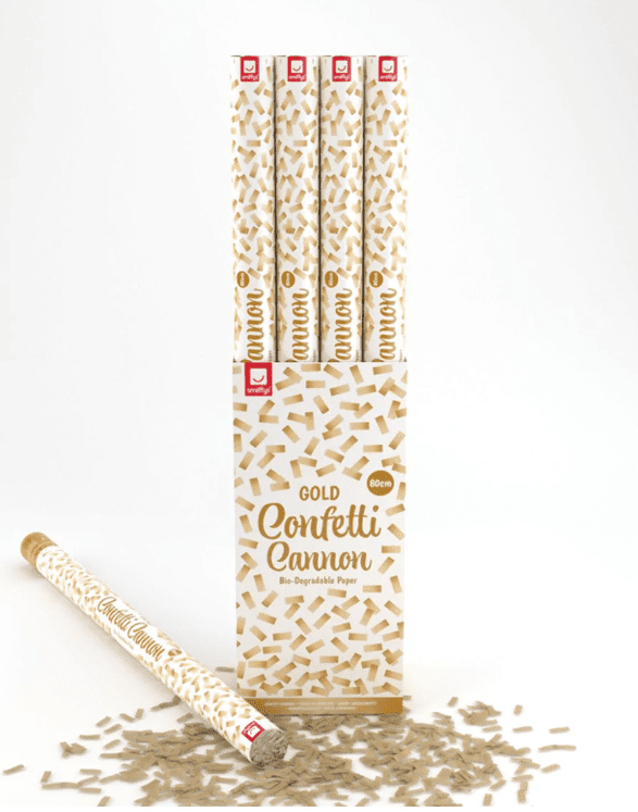 Smiffy Gold Party Cannon 80cm