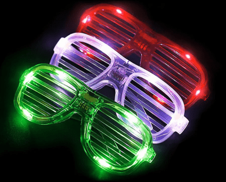 Smiffy LED Shutter Glasses