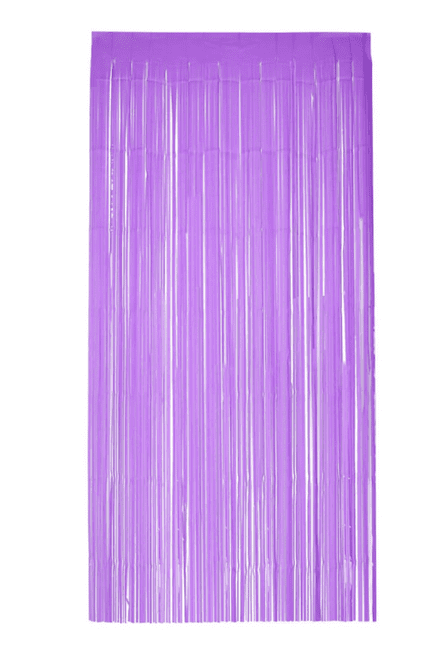 Smiffy Matt Purple Door Curtain