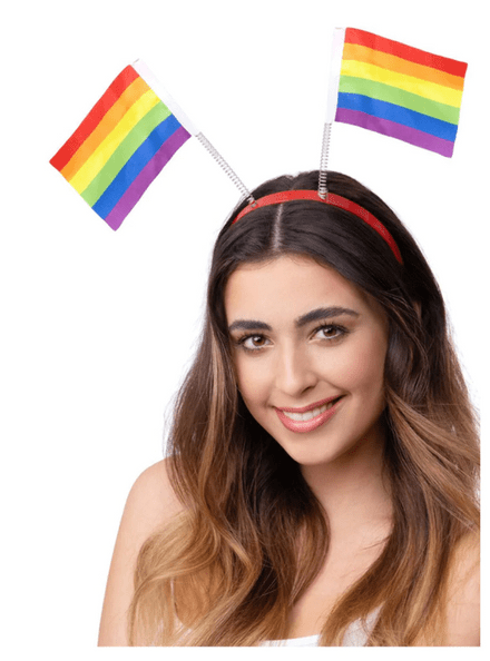 Smiffy Rainbow Pride Flag Headband