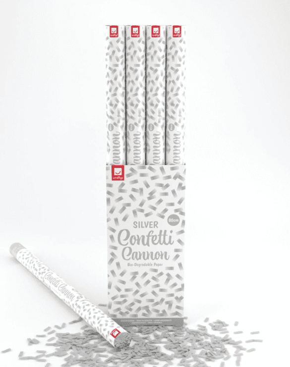 Smiffy Silver Party Cannon 80cm