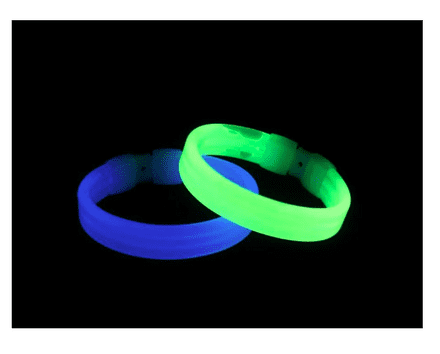 Smiffy Wide Glow Bracelet