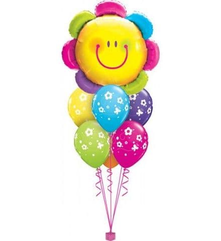 Smiling Flower Double Layer Bouquet