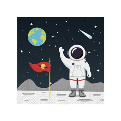 Space Paper Party Napkins