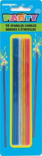 Sparkler Birthday Cake Candles