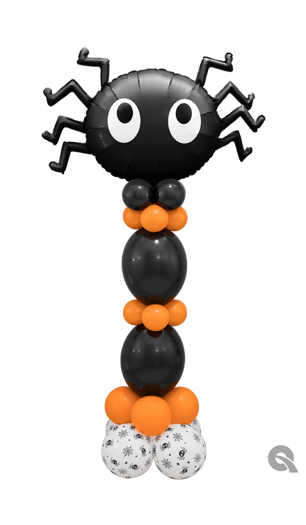 Spider Party Balloon Column On Balloon Base