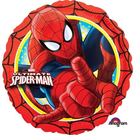Spiderman Foil Helium Balloon