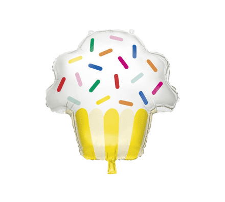 Sprinkles Cupcake Super Shape Foil Balloon