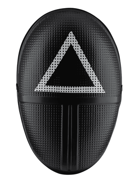 Squid Game Triangle Mask