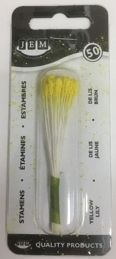 Stamens in Yellow Lily