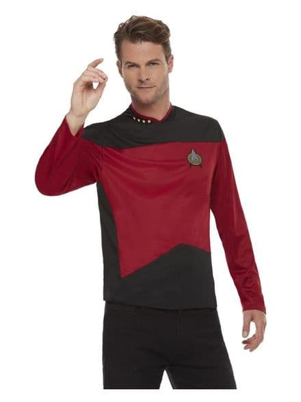 Star Trek The Next Generation Command Uniform Top Costume