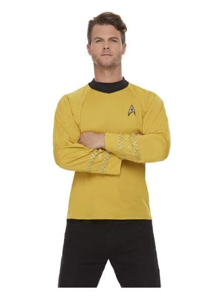 Star Trek The Original Command Uniform Top Costume