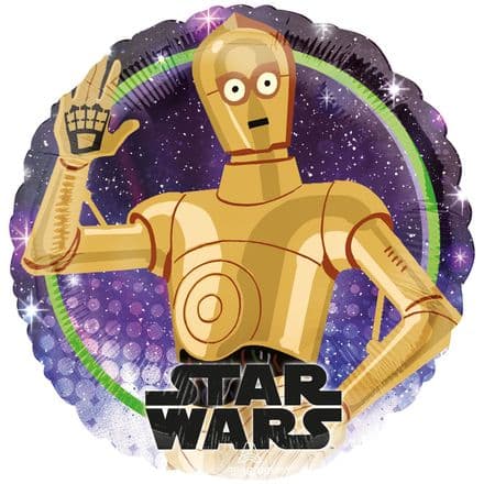 Star Wars C3PO Helium Balloon