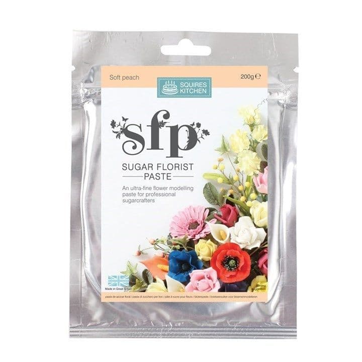 Sugar Florist Paste in Soft Peach