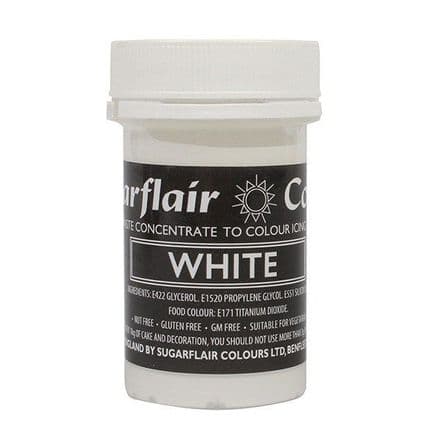 Sugarflair Colour Paste in White