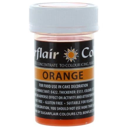 Sugarflair Colour Paste - Orange