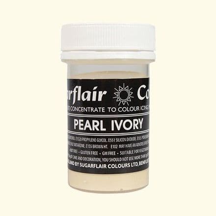 Sugarflair Colour Paste - Pearl Ivory