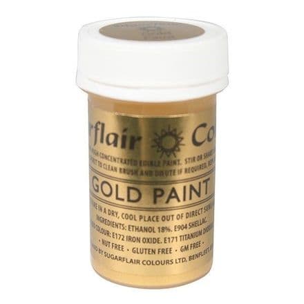 Sugarflair Edible Gold Paint