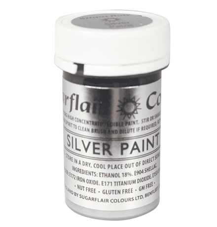 Sugarflair Edible Sliver Paint