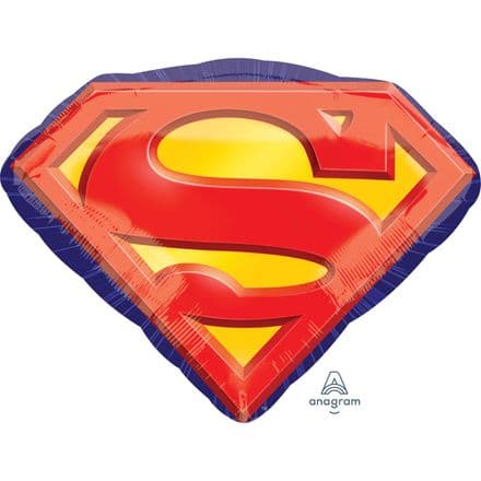 Superman Emblem Super Shape Foil Balloon