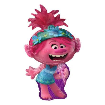 Trolls Poppy Super Shape Foil Balloon