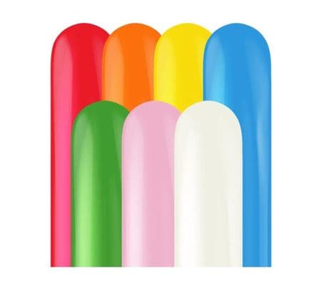 Tuftex 260  Modeling Balloons Carnival Assortment 50 Pack