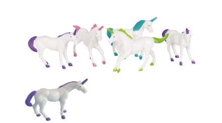 Unicorn Figurines 8PK