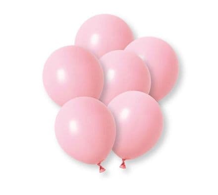 Unique 12" Latex Balloons - Blush Pink 10pk
