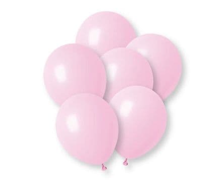 Unique 12" Latex Balloons - Macaron Pink 10pk
