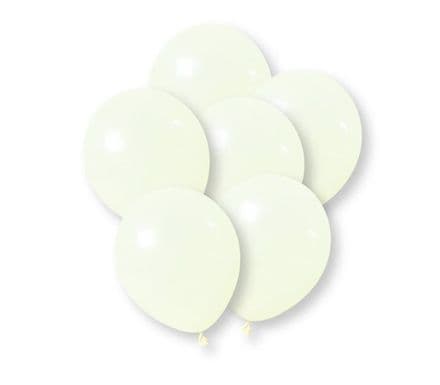 Unique 12" Latex Balloons - Macaron Yellow 10pk