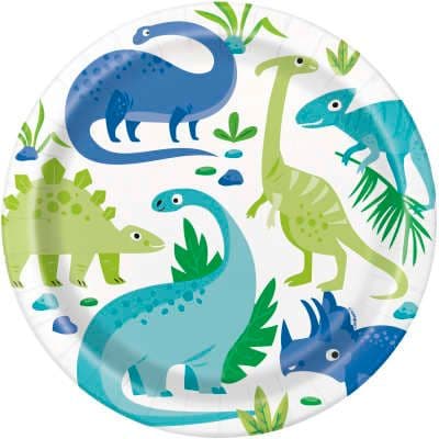 Unique Dinosaur Party Plates