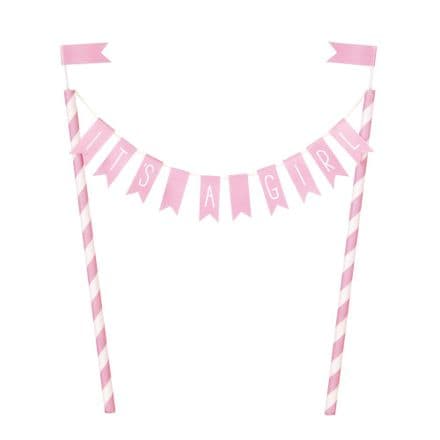 Unique It's A Girl Cake Topper