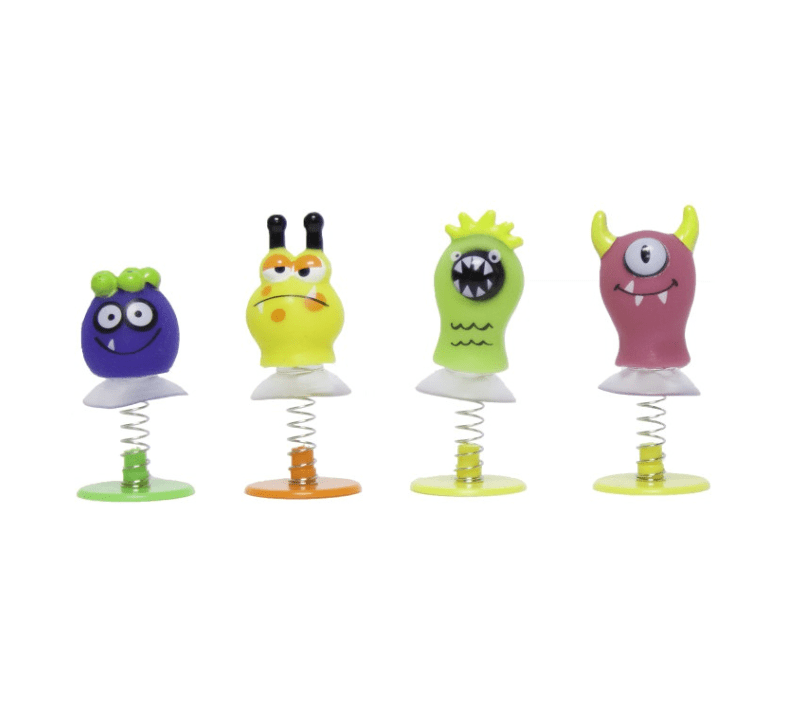 Springy Monster Unique Monsters Spring Pop-Ups 4Pk