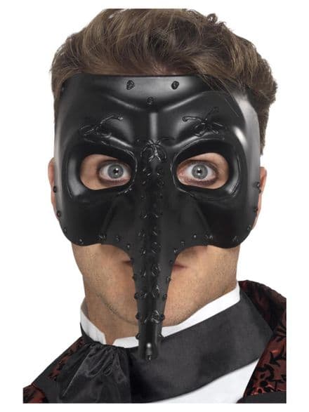 Venetian Gothic Capitano Eye Mask