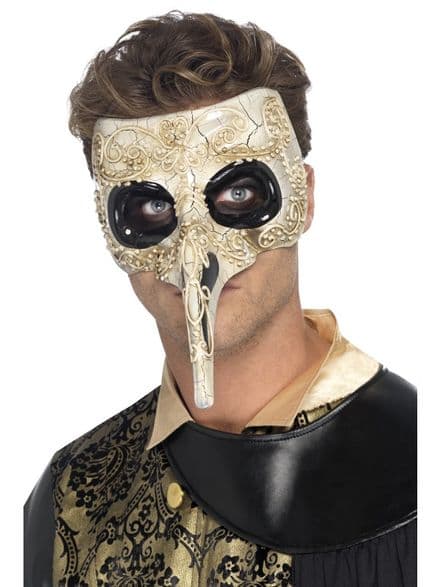 Venetian Plague Doctor Eye Mask