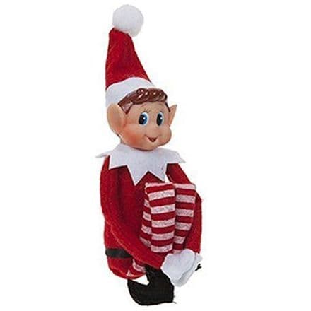Vinyl Faced Naughty Elf