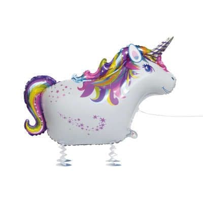 Walking Pet Unicorn Helium Balloon