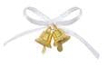 Wedding Favour Bells In Gold