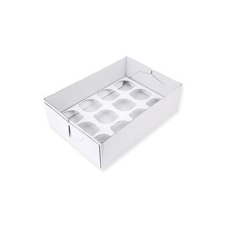 White Cupcake Box