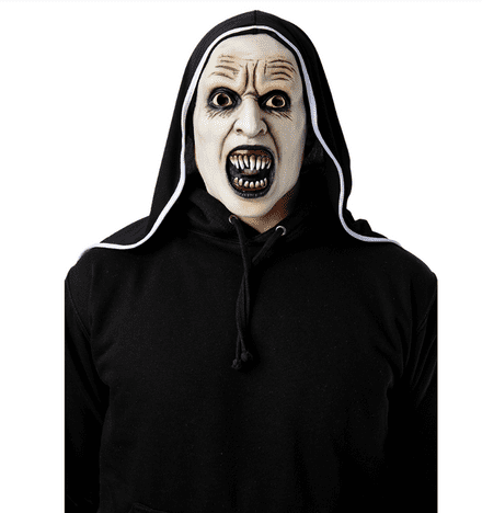Wicked Evil Nun Latex Mask