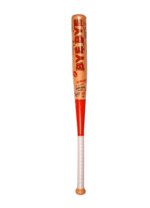 Wicked Plastic Bye Bye Baseball Bat