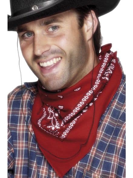 Wild West Bandana In Red