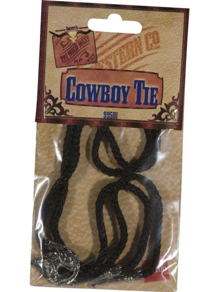 Wild West Cowboy Bootlace Tie