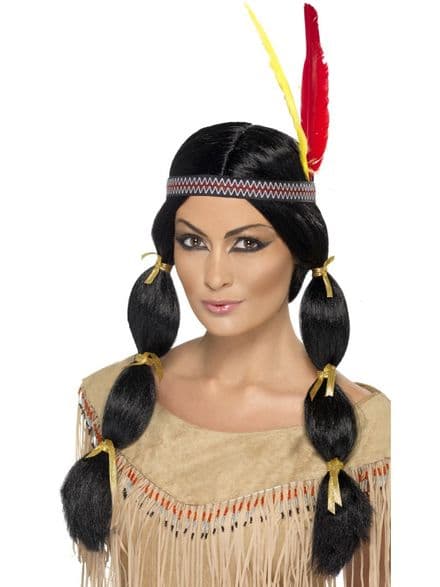 Wild West Indian Bunches Wig