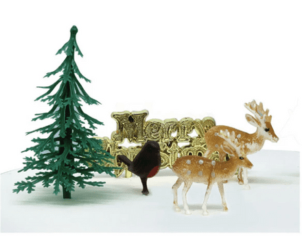 Woodland Yule Log Cake Decorating Kit