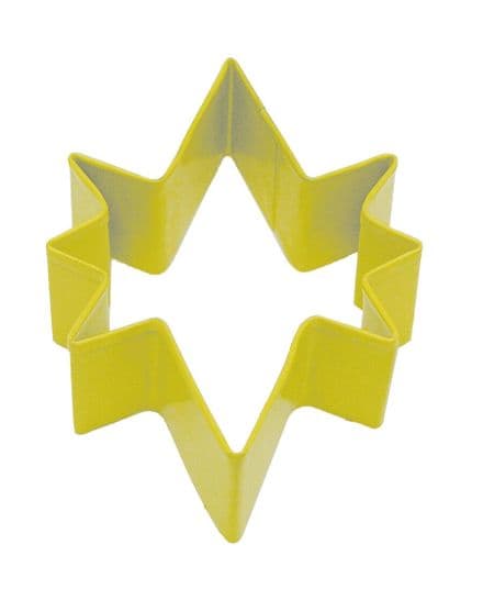 Yellow Bethlehem Star Cookie Cutter