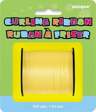 Yellow Curling Ribbon