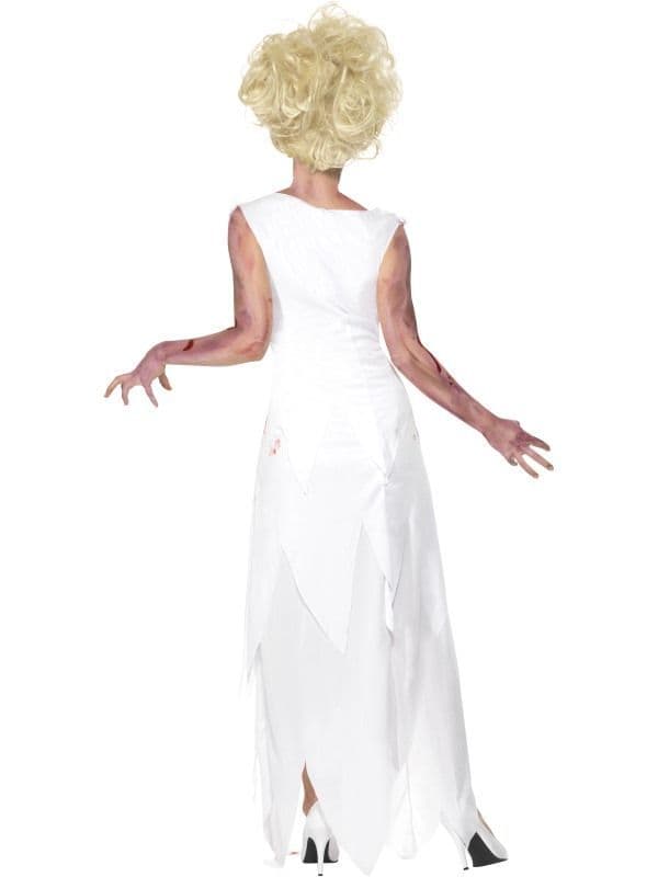 open lace back dress Zombie Prom Queen Halloween Costume main image 1
