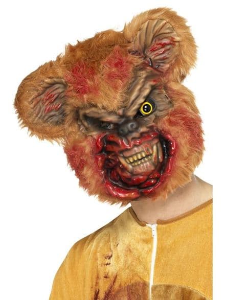 Zombie Teddy Bear Face Mask