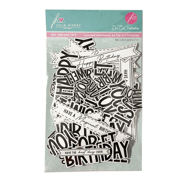 Assorted Sentiments #3 Laser Cut Foilables